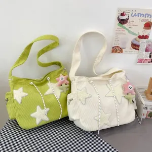 ✨💖 Velvet Starry Makeup Pouch 🌟 Cute Girls' Crossbody Bag 🎀 Stylish Cosmetic Organizer 👜