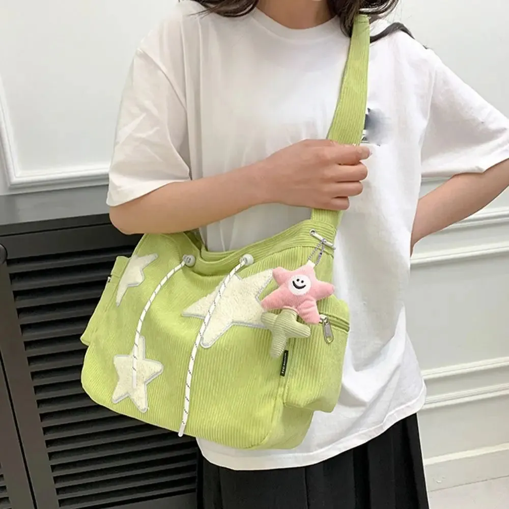✨💖 Velvet Starry Makeup Pouch 🌟 Cute Girls' Crossbody Bag 🎀 Stylish Cosmetic Organizer 👜