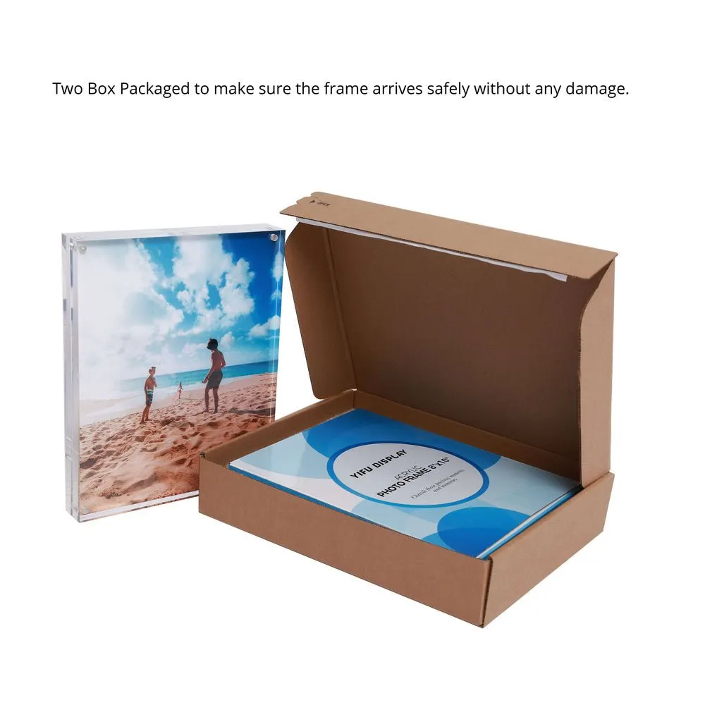 1 Pack 8x10 Acrylic Strong Magnetic Photo Frame