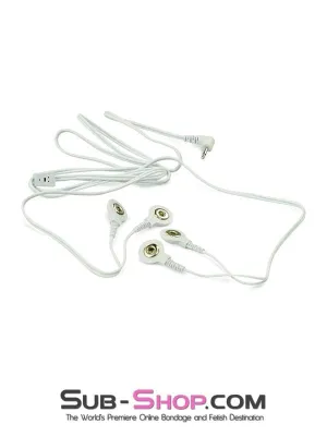 2305M      Electro Sex Power Box Wires, 4 Snap Style Connectors - MEGA Deal
