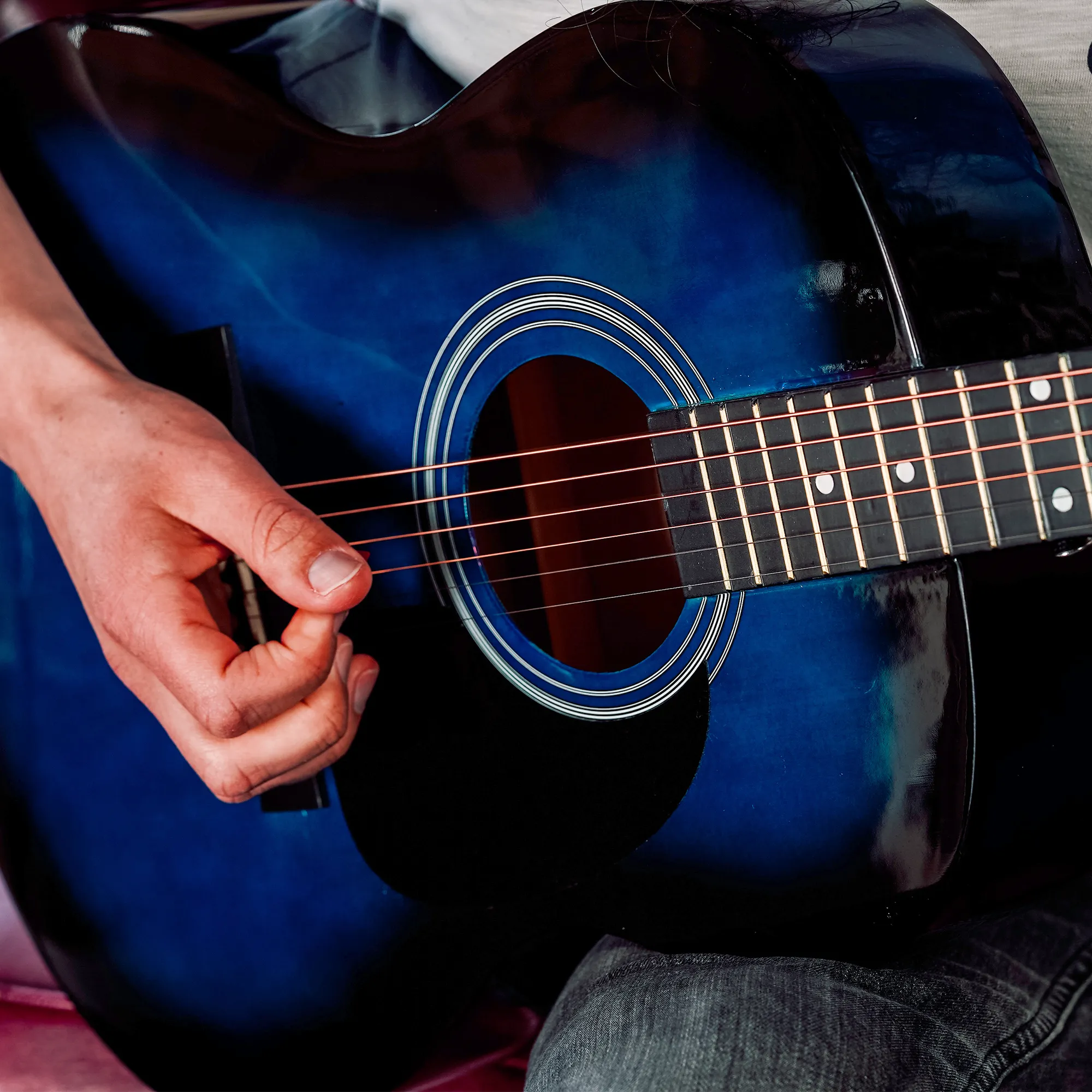 3rd Avenue Full Size Acoustic Guitar Premium Pack