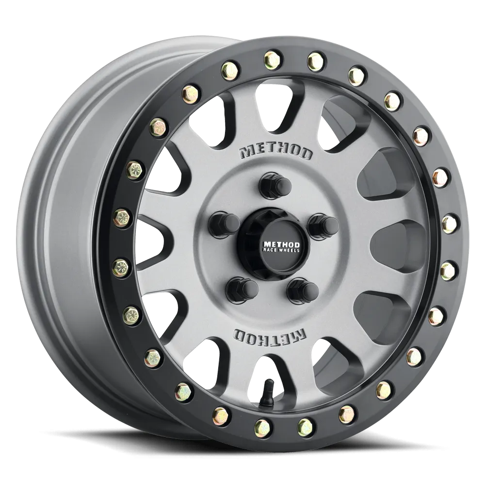 401 | UTV Beadlock | Titanium - Matte Black Ring