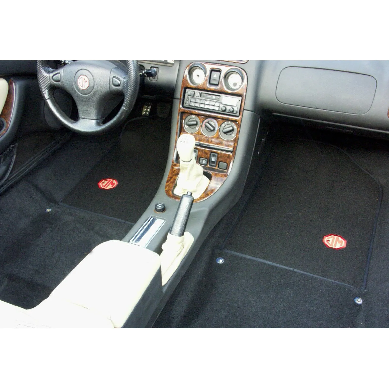 5 piece moulded carpet set - Left Hand Drive - MG TF models