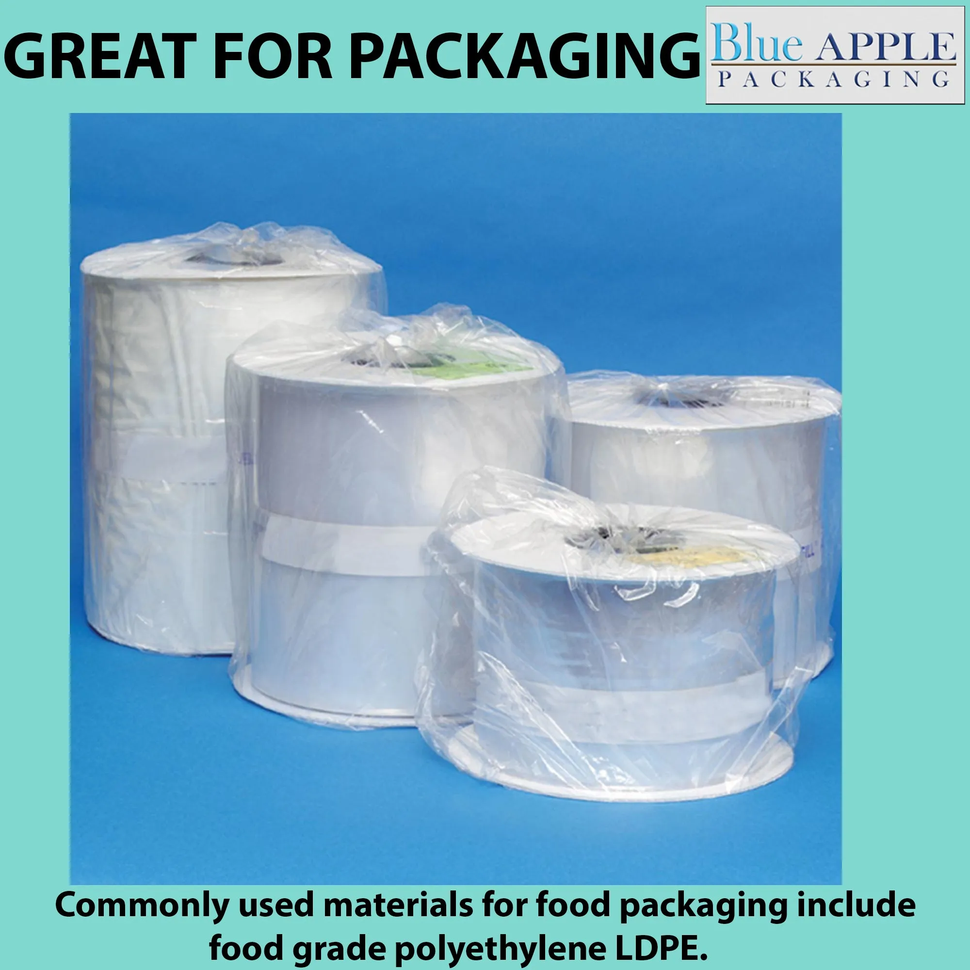 8X12 Inches Kwik-Fill® Pre-Opened Poly Bags on Roll 2.75 Mil AutoBags 750/RL