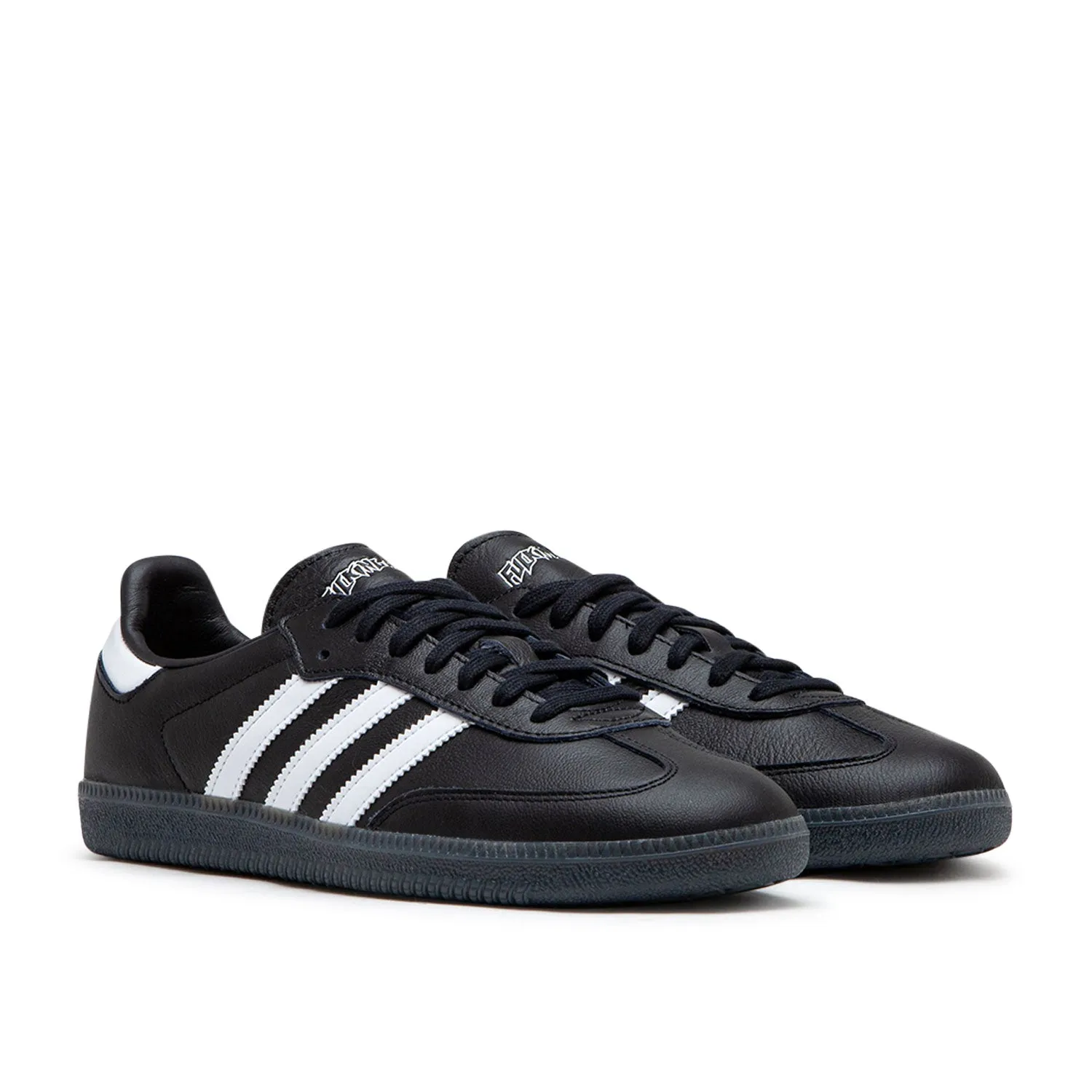 adidas x fucking awesome samba (black / white)