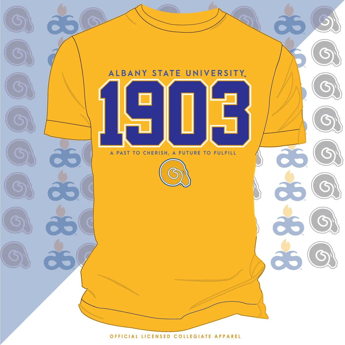 ALBANY ST. | Est 1903 Gold Unisex  Tees (**)