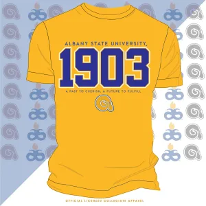 ALBANY ST. | Est 1903 Gold Unisex  Tees (**)