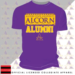 ALCORN STATE | 90s ALUMNI Purple Unisex Tees (**)