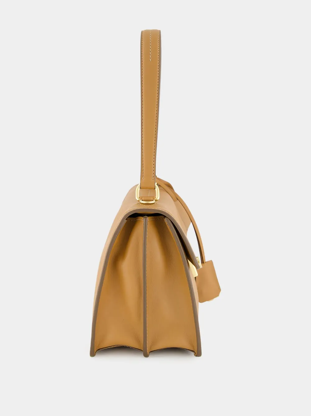 Amber Soft Sound Leather Shoulder Bag