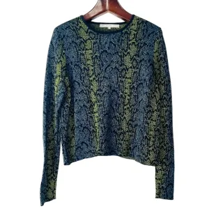 &amp; Other Stories Snake/Reptile Print Sweater Size S