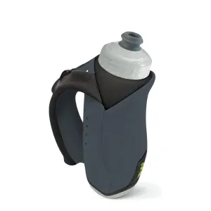 Amphipod Hydraform Ergo-Lite Handheld 10.5 oz Water Bottle in Charcoal