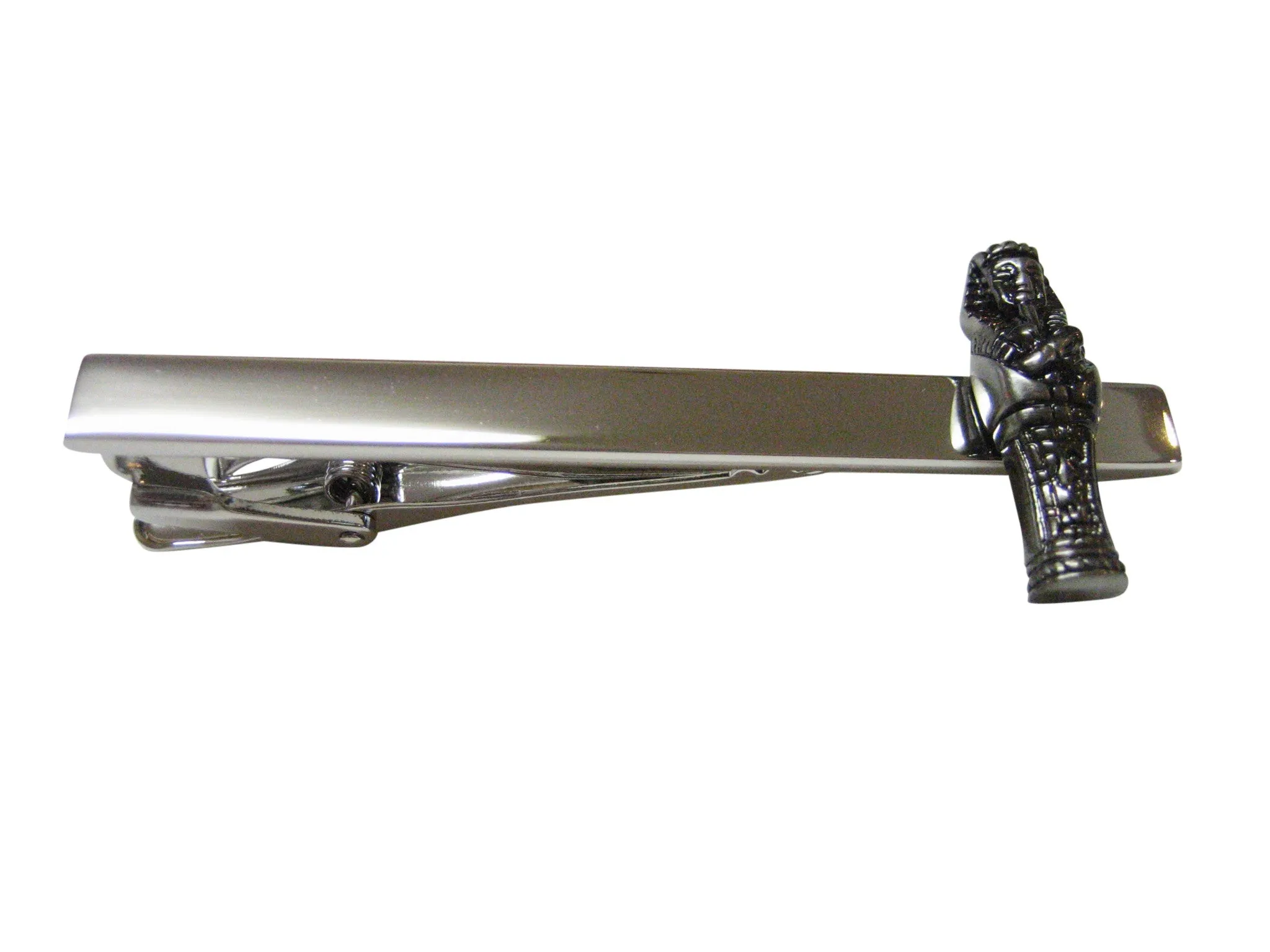 Ancient Sarcophagus Square Tie Clip
