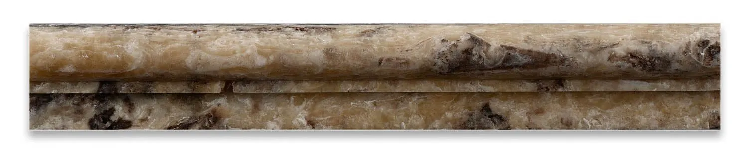 Antico Onyx 2 X 12 Single-step OG-1 Chair Rail Trim - Lot of 50 Pcs.