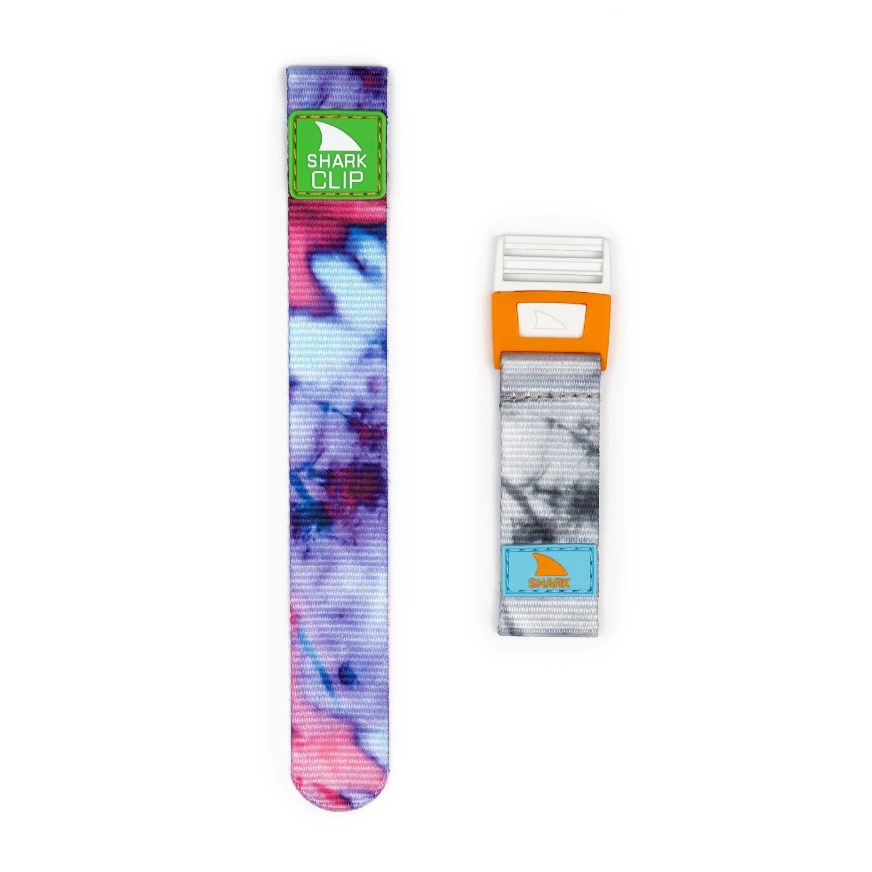APPLE WATCH™ CLIP STRAP TIE DYE MAGENTA/BLUE