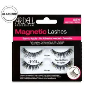 Ardell Magnetic Strip Lashes - Magnetic Double Demi Wispies - Iconic Wispie Style with Extra Length & Volume