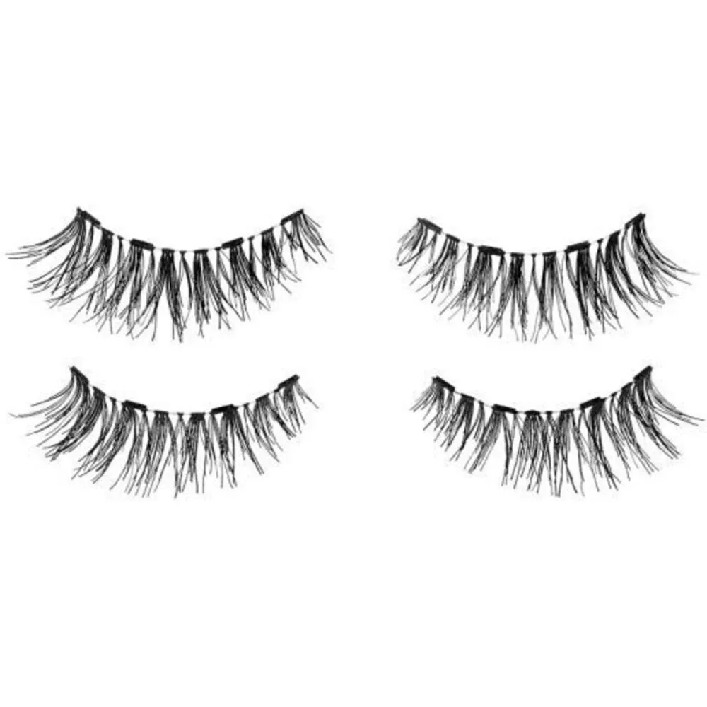 Ardell Magnetic Strip Lashes - Magnetic Double Demi Wispies - Iconic Wispie Style with Extra Length & Volume