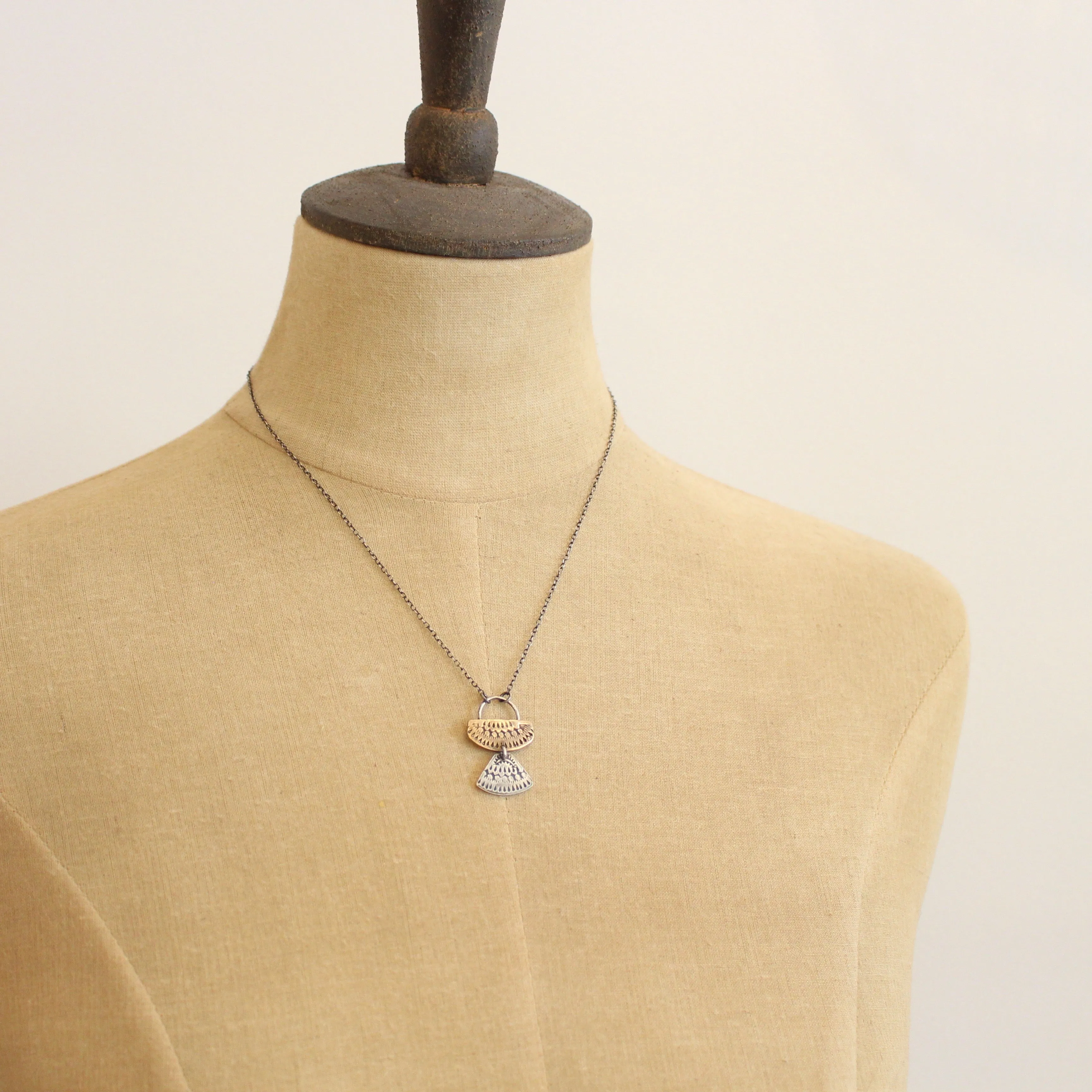 Asmi Mixed Duo Necklace