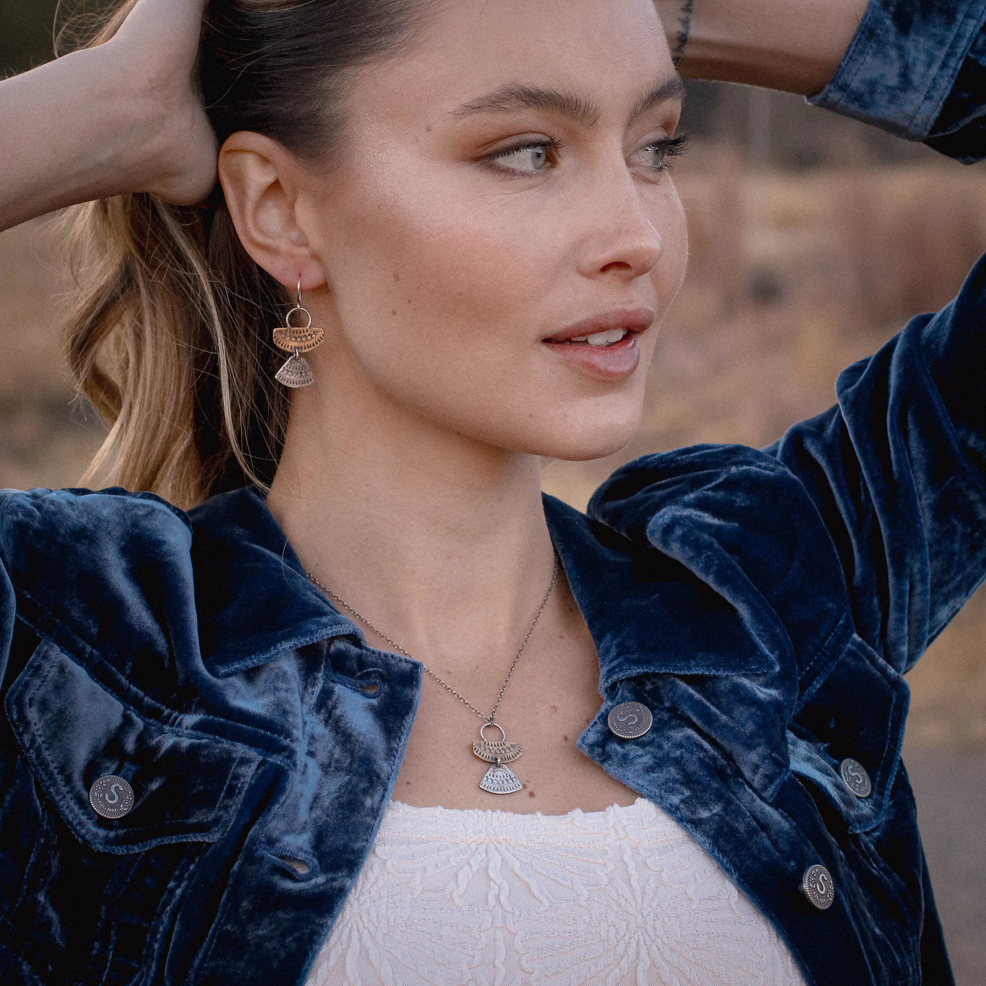 Asmi Mixed Duo Necklace
