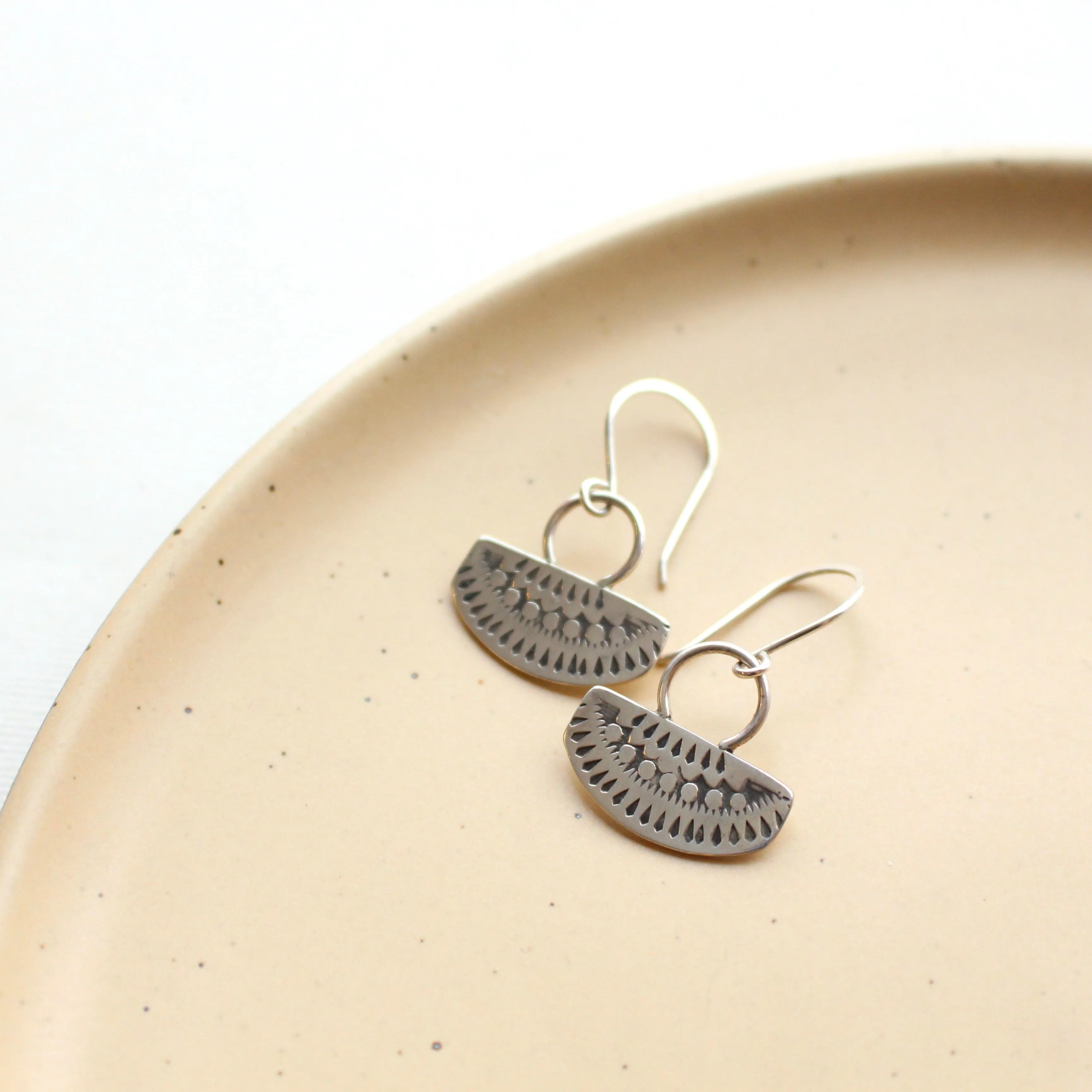 Asmi Short Loop Earrings