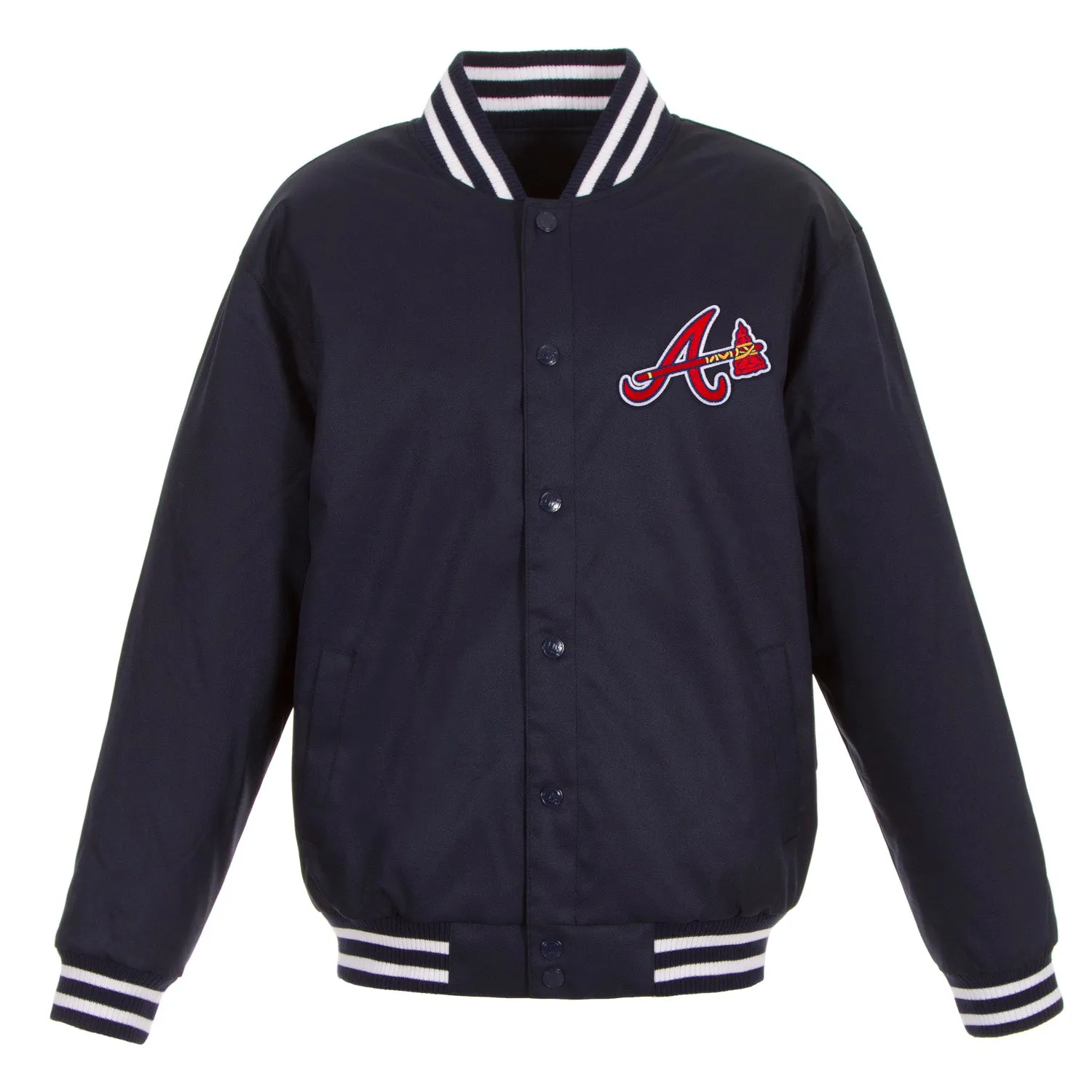 Atlanta Braves Poly-Twill Jacket