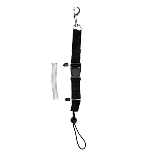 ATORSE Scuba Diving Lanyard Strap & Bolt Snap Clip Quick Release Buckle for Dive Camera Torch Other Equipment