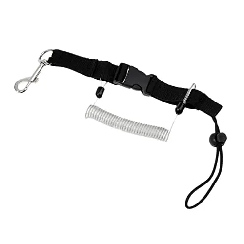 ATORSE Scuba Diving Lanyard Strap & Bolt Snap Clip Quick Release Buckle for Dive Camera Torch Other Equipment