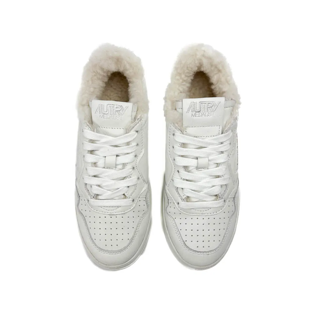 Autry - Medalist Low SX10 (Goat/Shearling White)