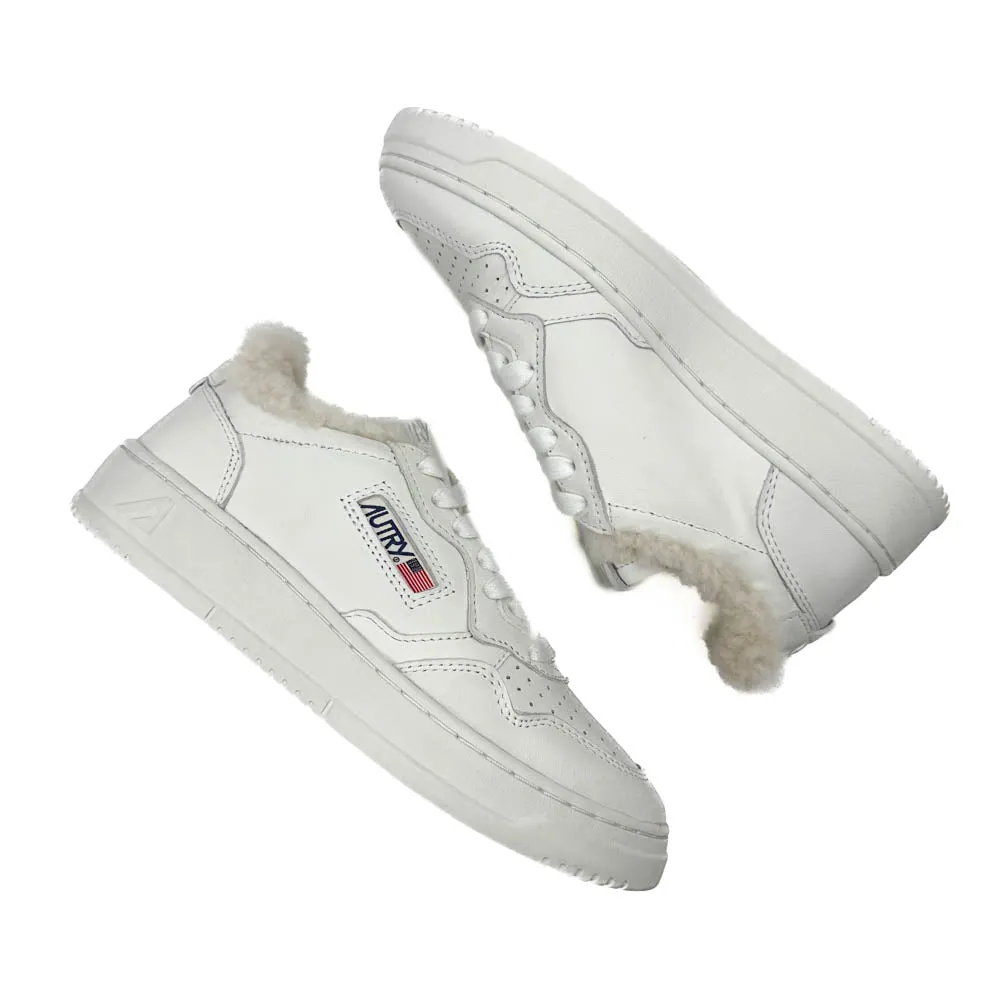 Autry - Medalist Low SX10 (Goat/Shearling White)