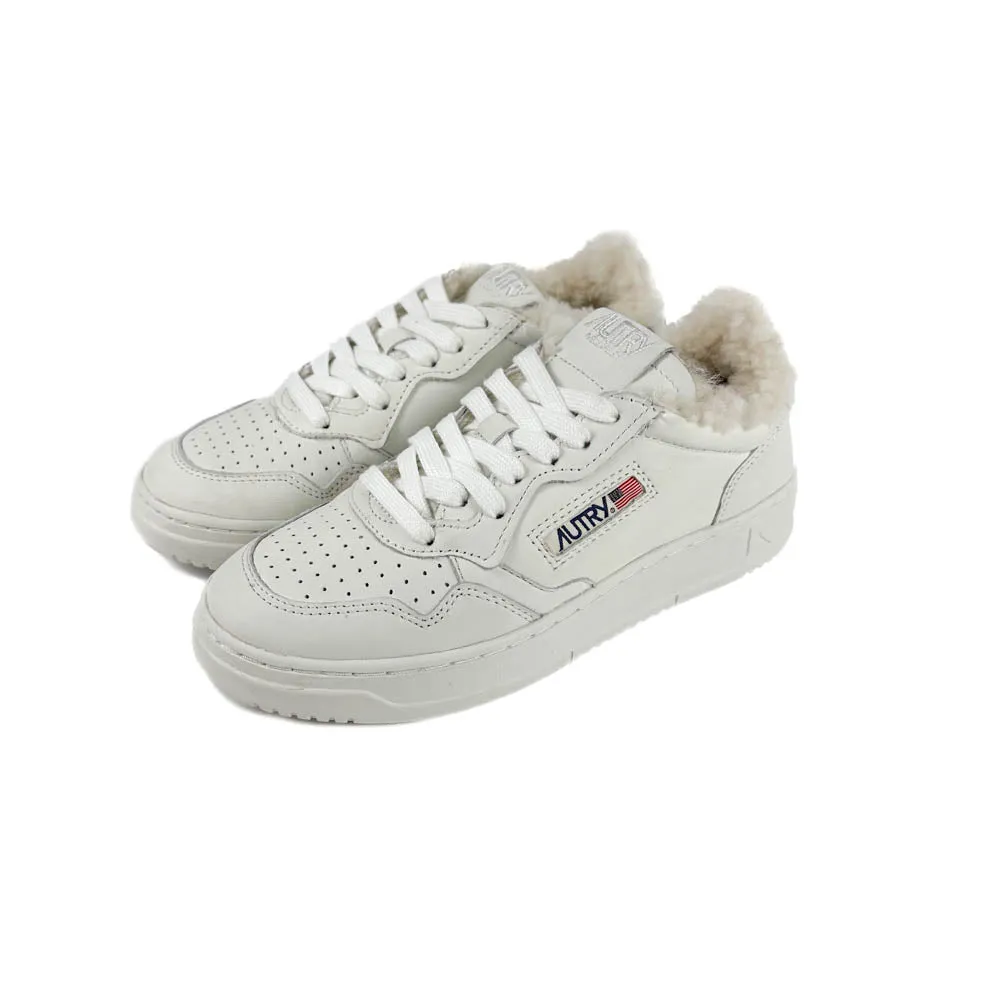 Autry - Medalist Low SX10 (Goat/Shearling White)