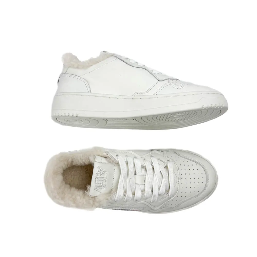 Autry - Medalist Low SX10 (Goat/Shearling White)