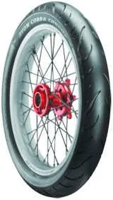 Avon Tyres 2120012 Avon AV91 Cobra Chrome 110/90-19 Front Tire 62H