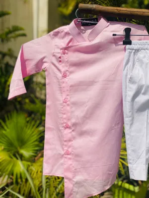 Baby Pink Kurta Set