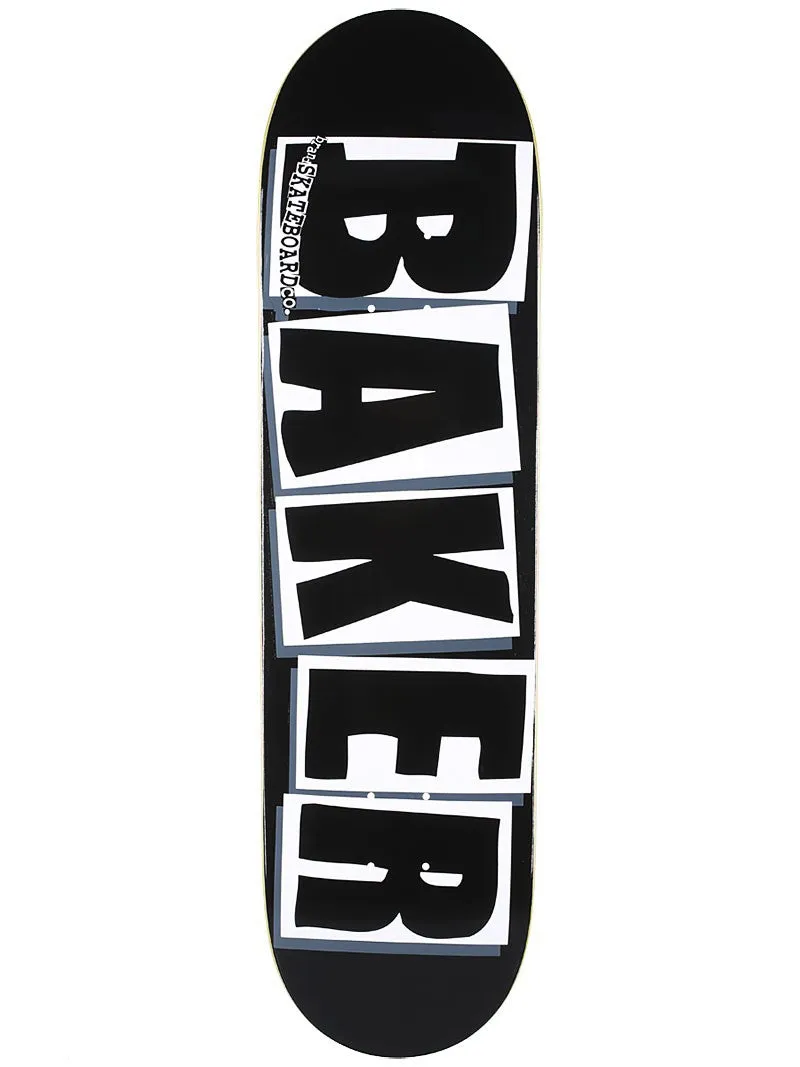 Baker - OG Logo Black/White 8.125 Skateboard Deck