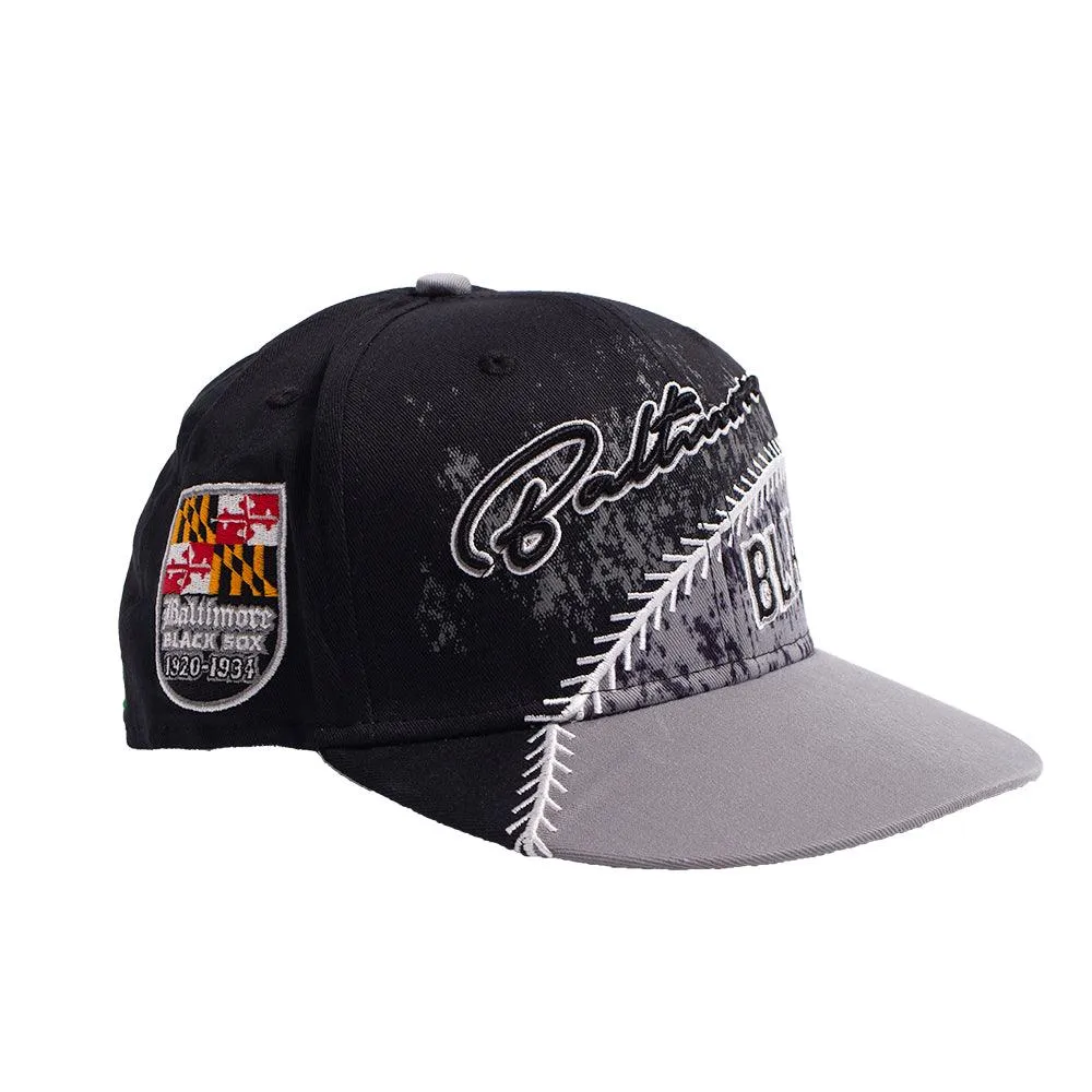 BALTIMORE BLACK SOX FITTED HAT