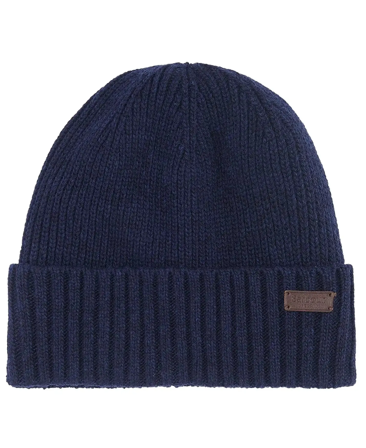 Barbour Mens Carlton Beanie Hat Navy