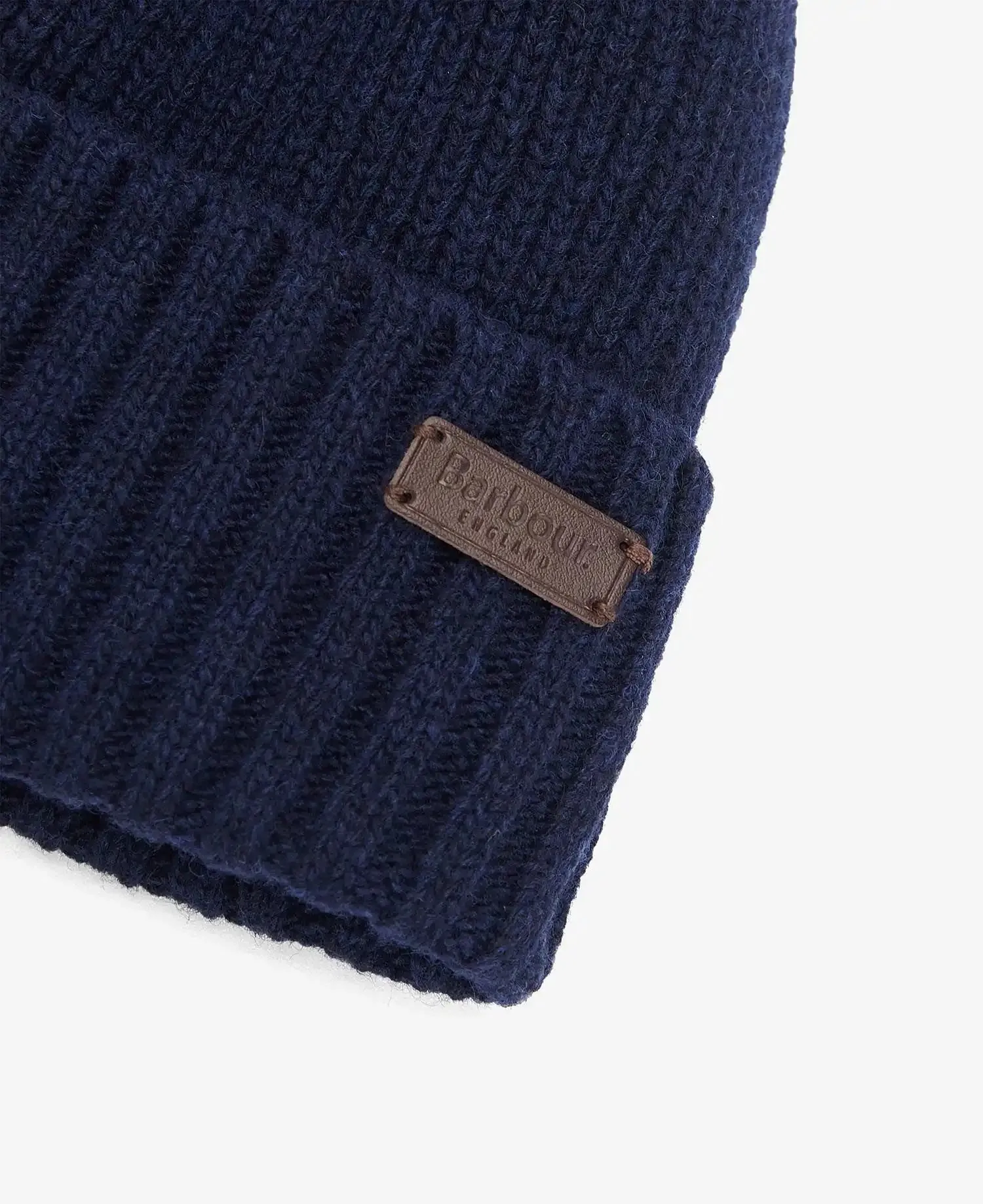 Barbour Mens Carlton Beanie Hat Navy