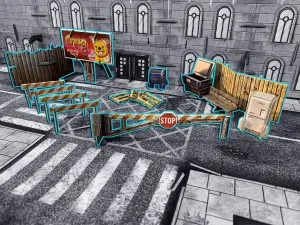 Battle Systems Urban Street Accessories II