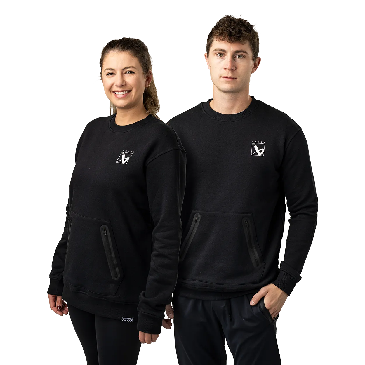BAUER QUILTED CREW SENIOR