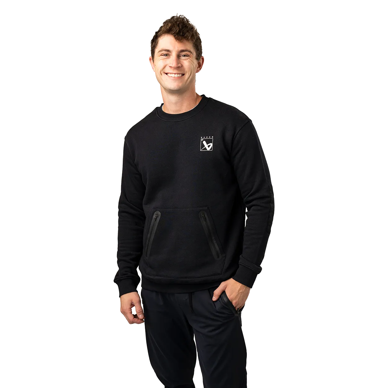 BAUER QUILTED CREW SENIOR