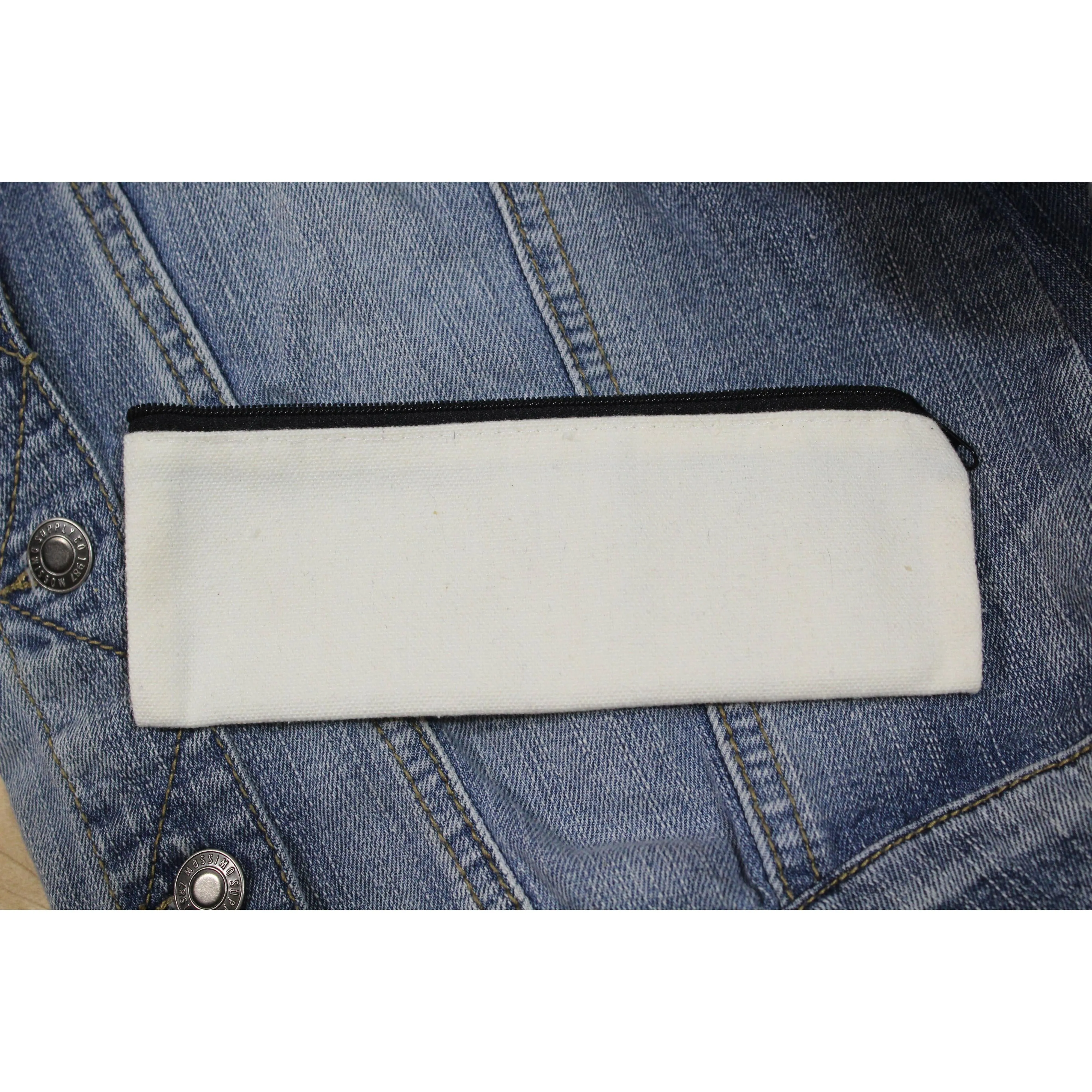 Beaver Dams Small Whatever Bag | Tampon Makeup Pencil Case 6.5" x 2"