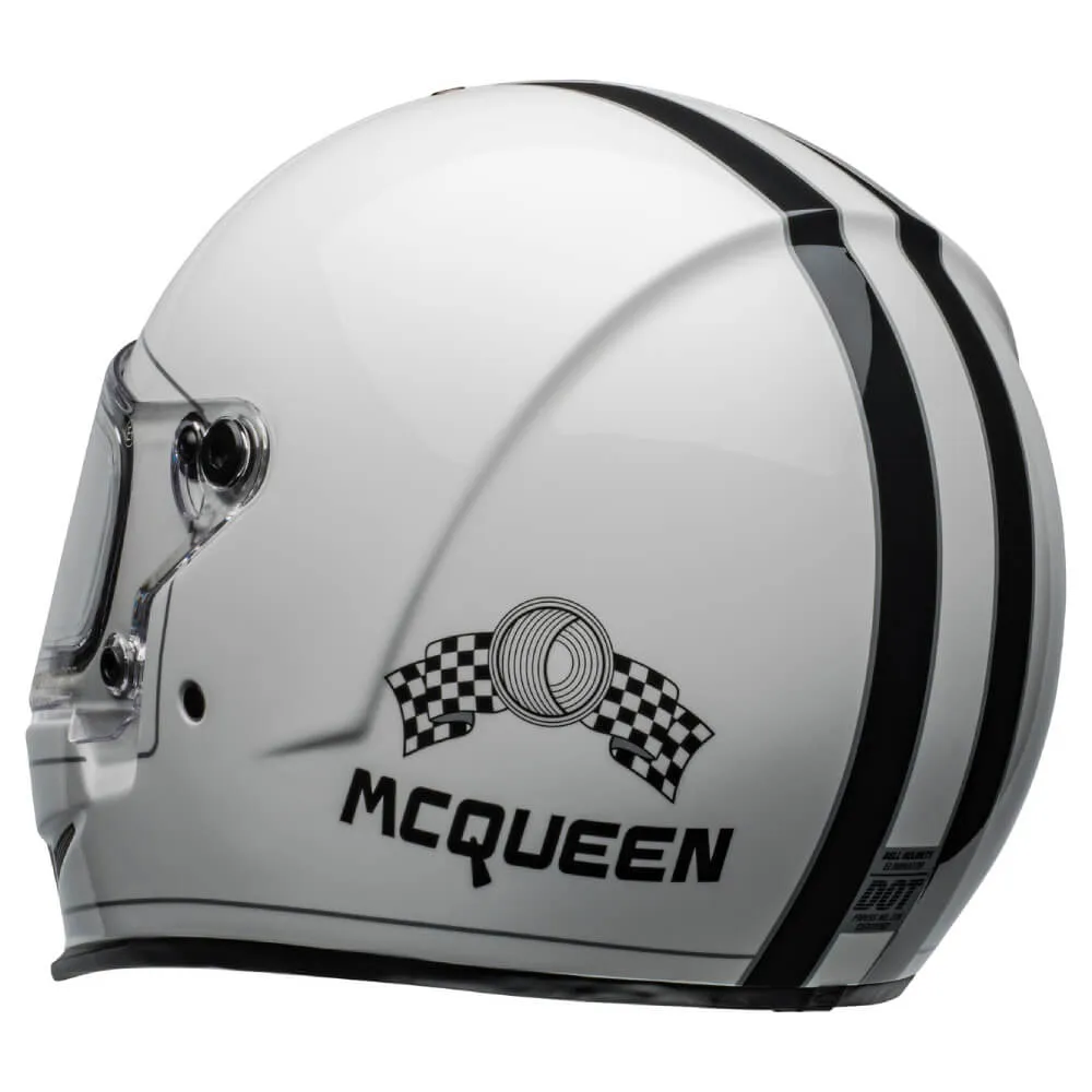 Bell Eliminator Helmet Steve McQueen White