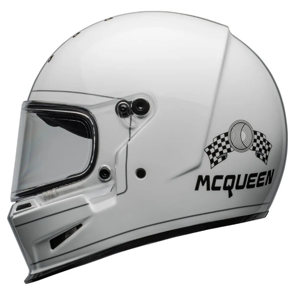 Bell Eliminator Helmet Steve McQueen White