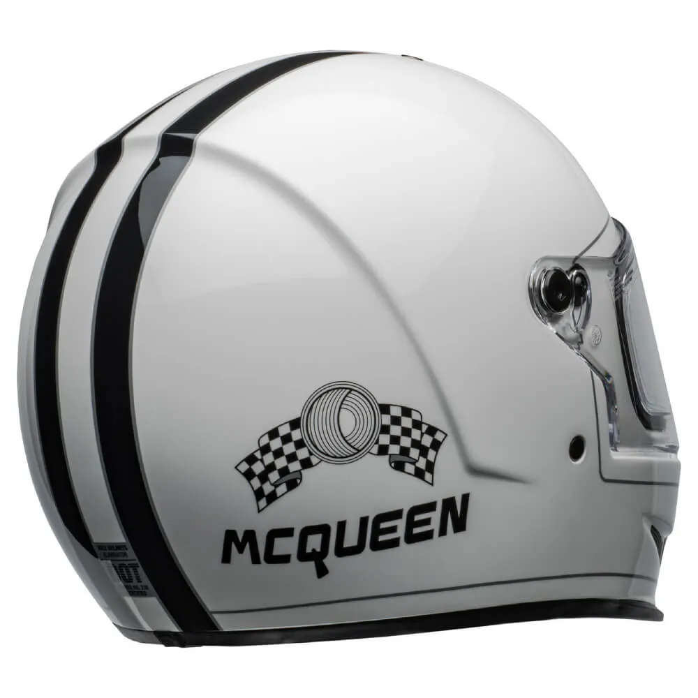 Bell Eliminator Helmet Steve McQueen White