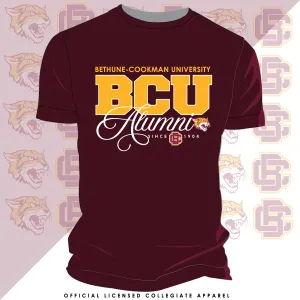 Bethune-Cookman | FANCY ALUMNI Maroon Unisex Tees (**)