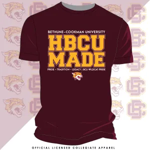 Bethune-Cookman | HBCU MADE Maroon Unisex Tees (**)