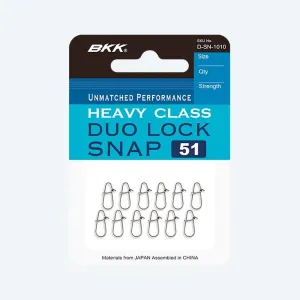 BKK Duolock Fishing Lure Clip Snap