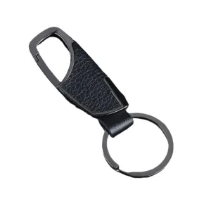 Black Keychain With Clip