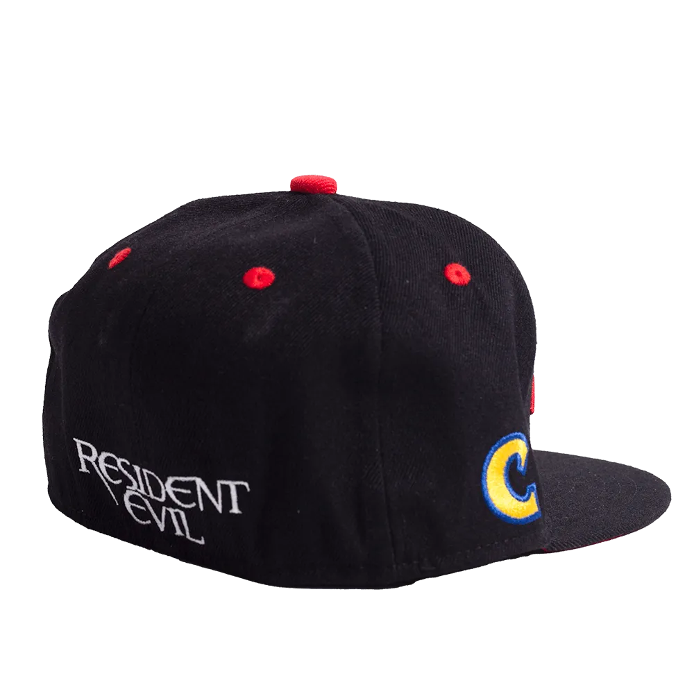 BLACK RESIDENT EVIL FITTED HAT