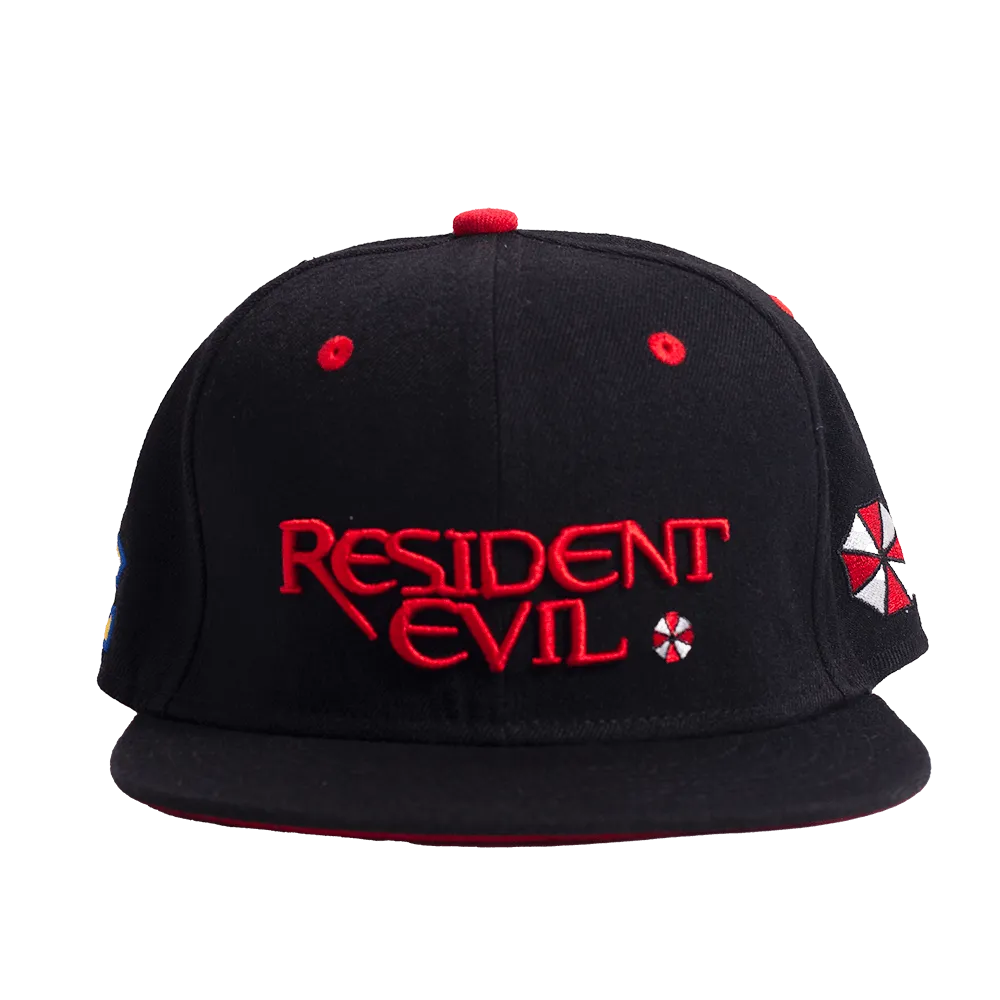 BLACK RESIDENT EVIL FITTED HAT