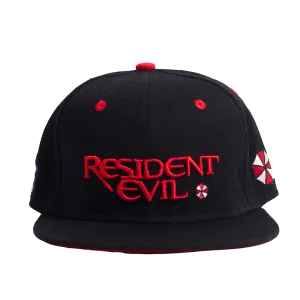 BLACK RESIDENT EVIL FITTED HAT